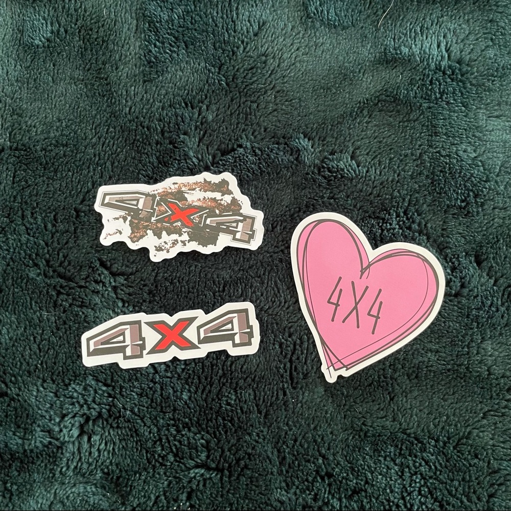 Jeep 4x4 Stickers